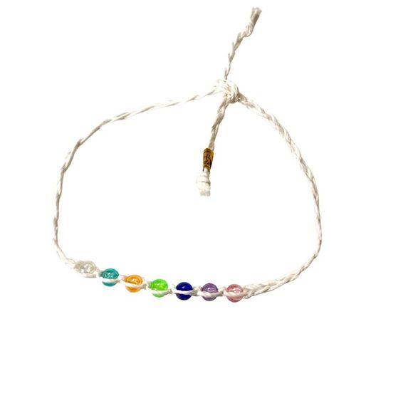 Womens Beaded Multicolor Summer Bracelets - Picture 2 of 6